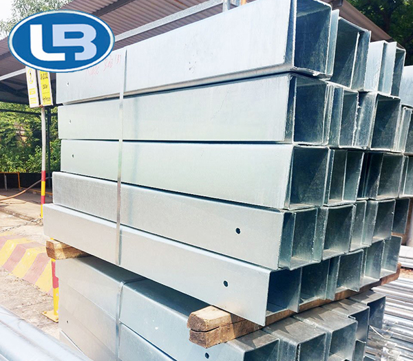 Galvanized steel structures